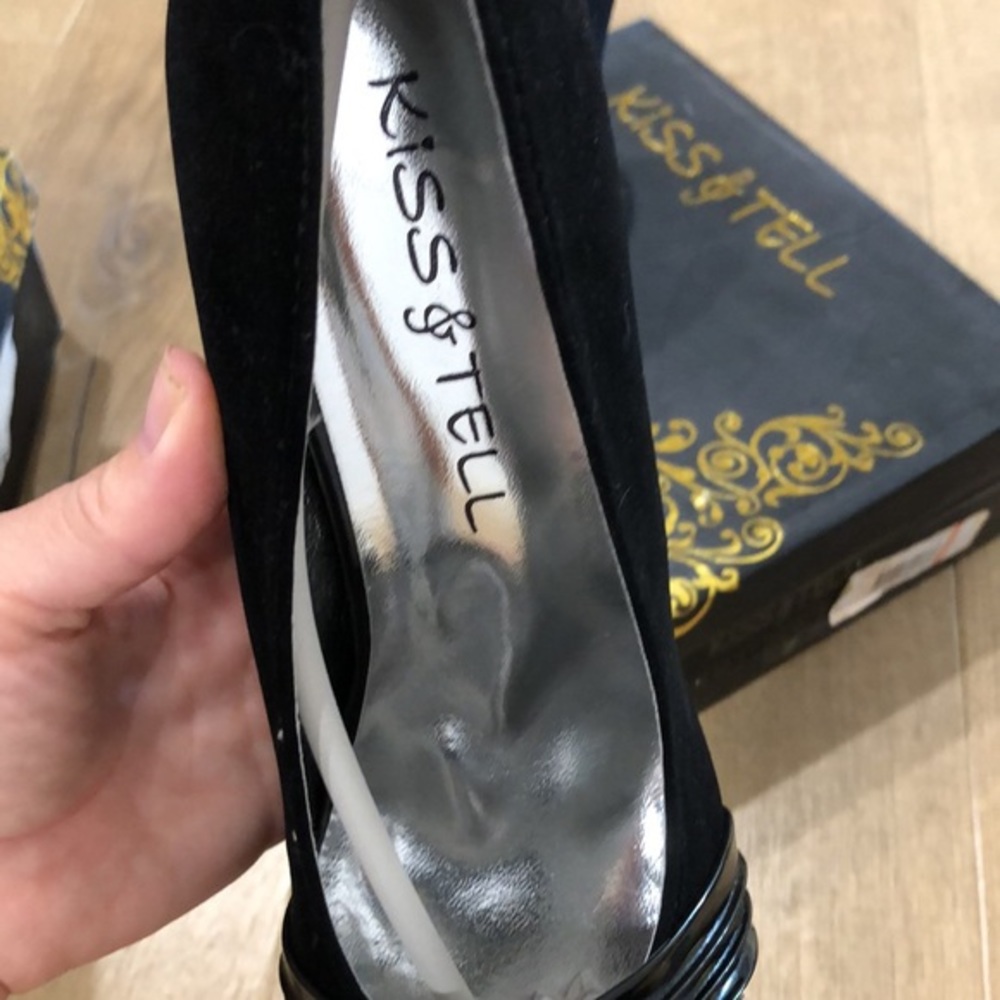 Kiss‎ And Tell High Heel Classic Pumps - New - Picture 7 of 8